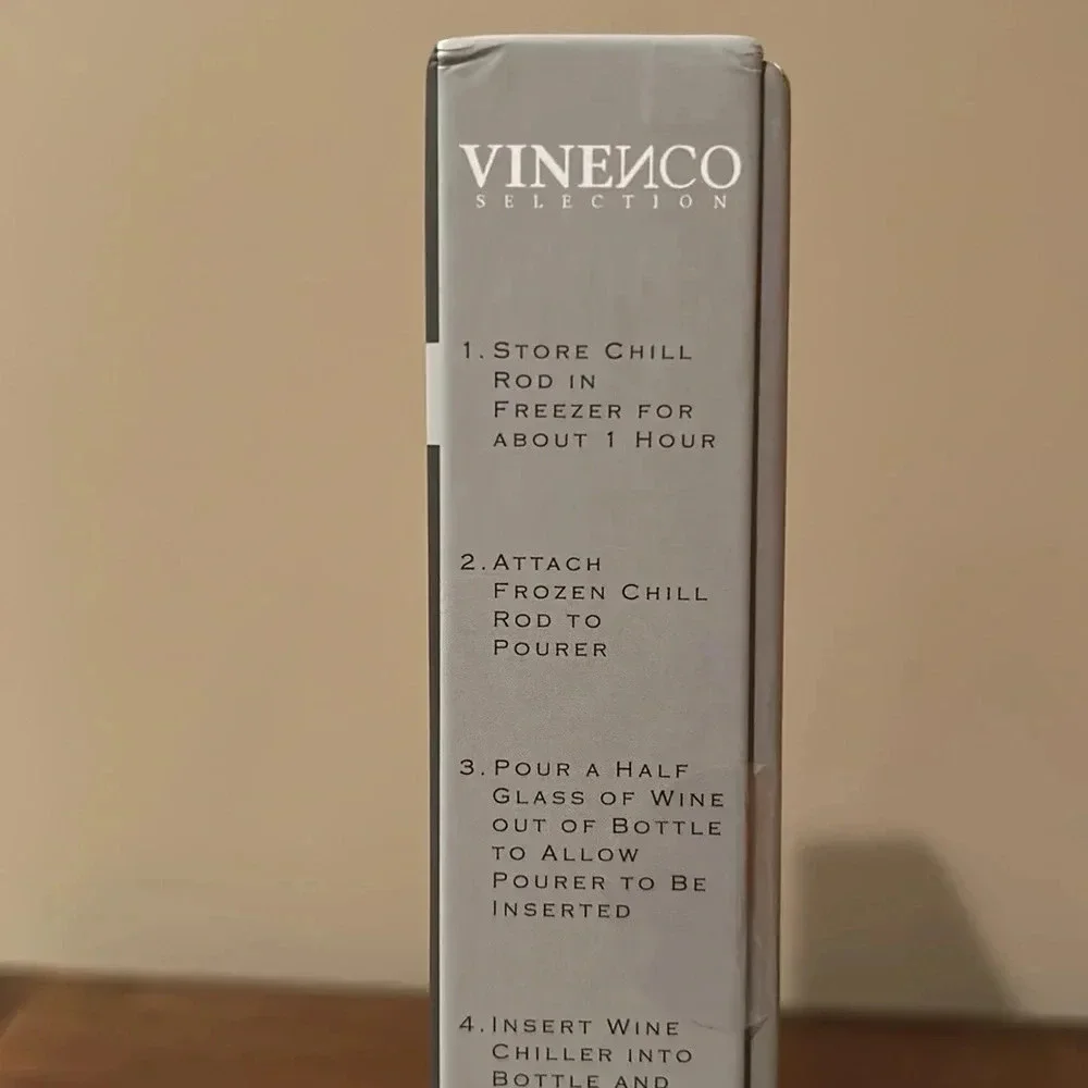 Wine Chiller Gift Set | Wine Chiller | Cocktail Napkins | Gifts | Holiday Gift